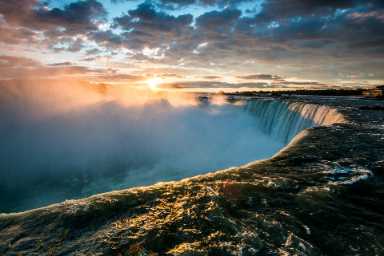 Niagara Falls Ontario, Canada / New York, USA